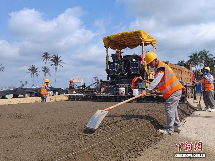 Construction site of Hainan Commercial Spaceport Phase II (Credit: China Construction 5th Bureau)