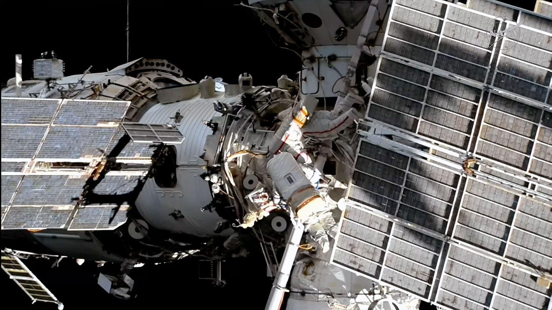 Russian Cosmonauts Complete 6-Hour EVA Outside ISS, Installing Sun-Watching Telescope