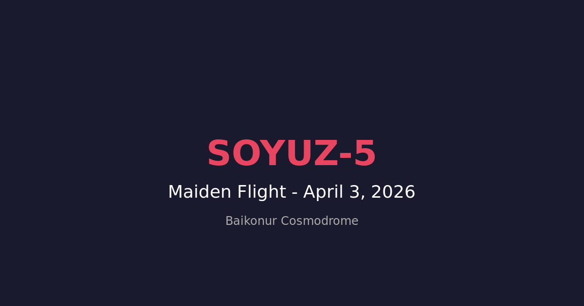 联盟-5(额尔齐斯)运载火箭执行首飞测试:俄罗斯新一代中型火箭从拜科努尔发射